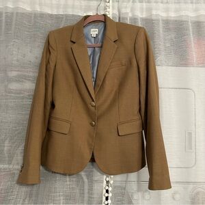J. Crew School Boy Blazer Camel 6